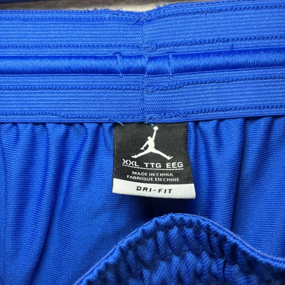Jordan‎ Florida Gators Track Pants Men 2XL Blue Ankle Zip Drawstring Taper Sweat
